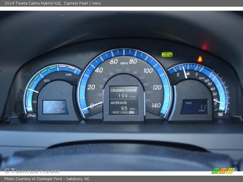 Cypress Pearl / Ivory 2014 Toyota Camry Hybrid XLE