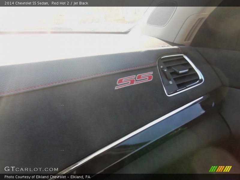 Red Hot 2 / Jet Black 2014 Chevrolet SS Sedan