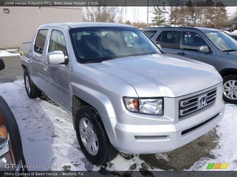 Front 3/4 View of 2008 Ridgeline RTL