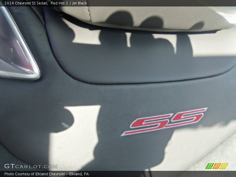Red Hot 2 / Jet Black 2014 Chevrolet SS Sedan
