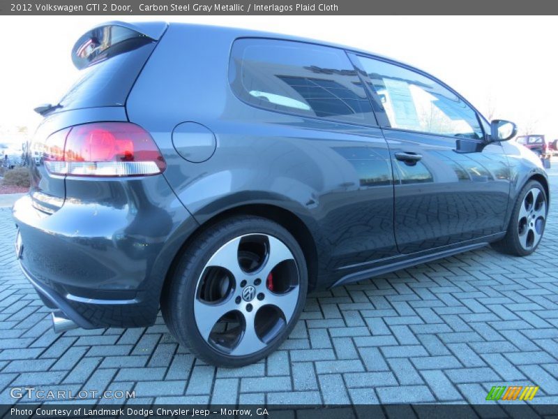 Carbon Steel Gray Metallic / Interlagos Plaid Cloth 2012 Volkswagen GTI 2 Door