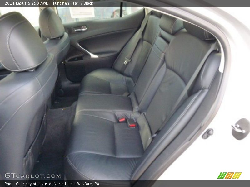Tungsten Pearl / Black 2011 Lexus IS 250 AWD