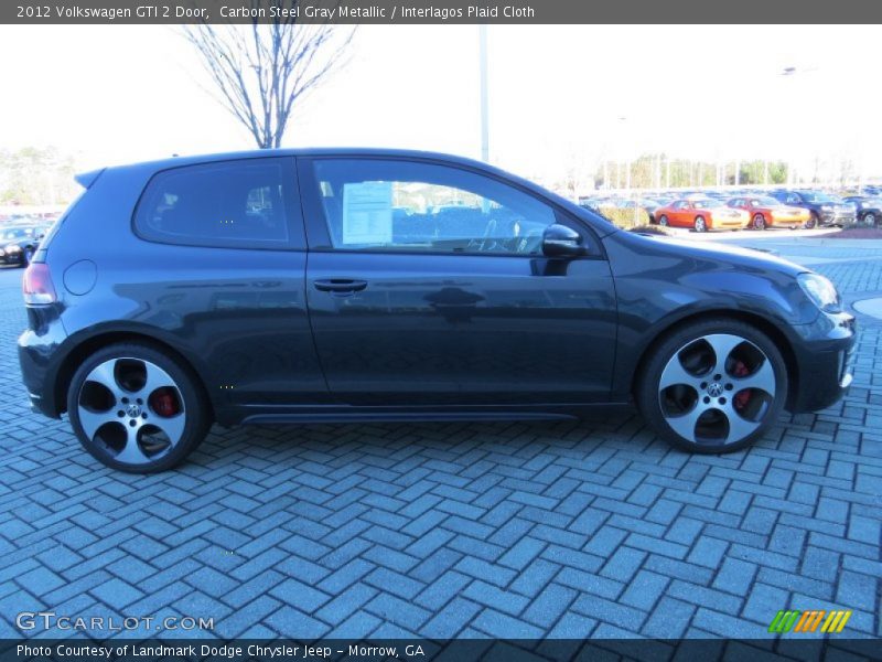 Carbon Steel Gray Metallic / Interlagos Plaid Cloth 2012 Volkswagen GTI 2 Door