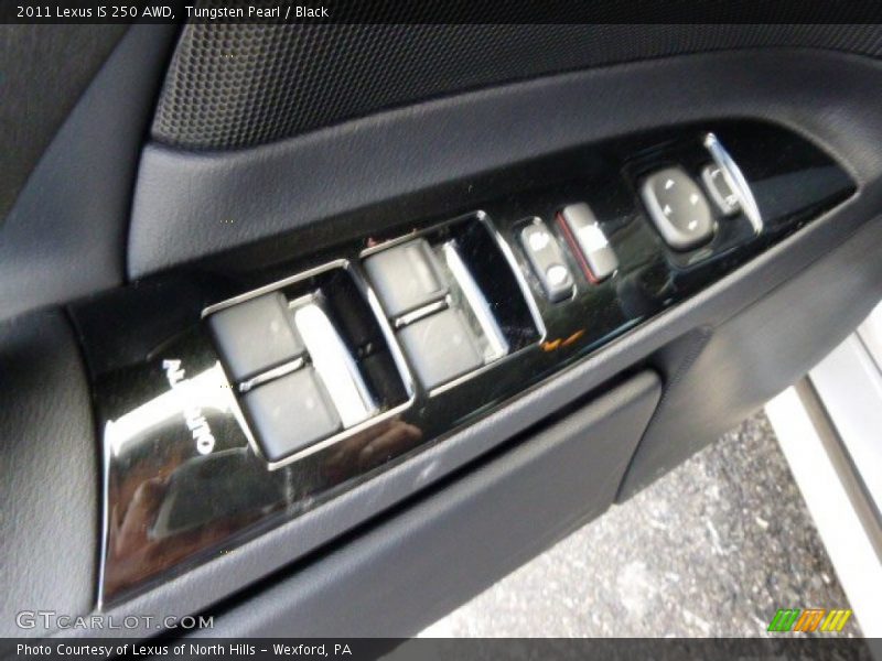 Tungsten Pearl / Black 2011 Lexus IS 250 AWD