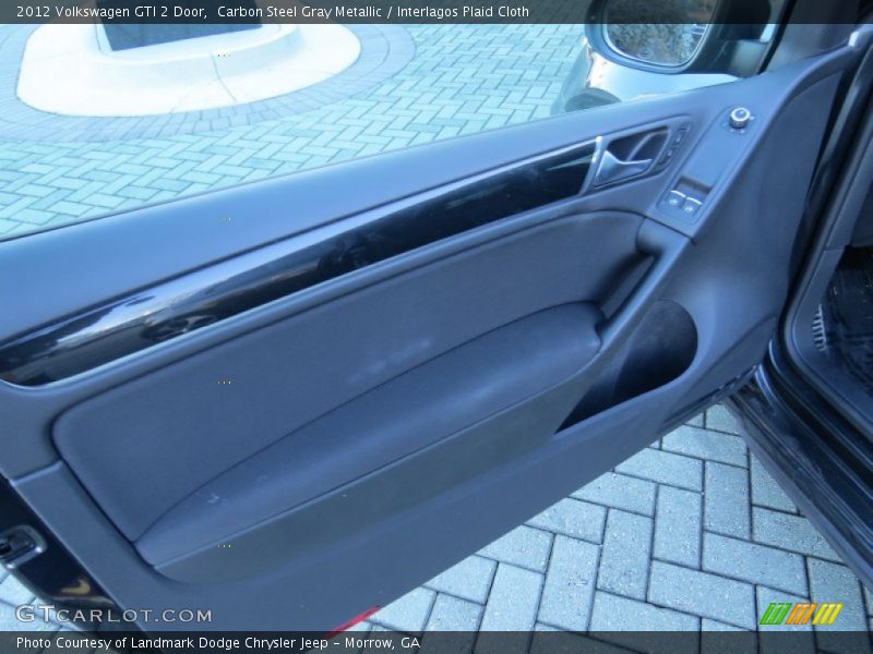 Carbon Steel Gray Metallic / Interlagos Plaid Cloth 2012 Volkswagen GTI 2 Door