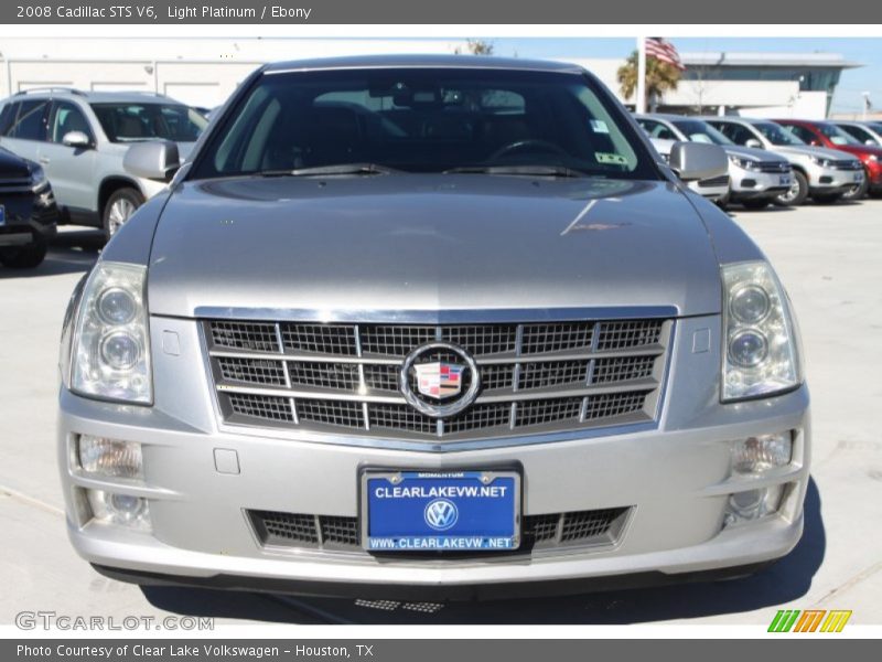 Light Platinum / Ebony 2008 Cadillac STS V6