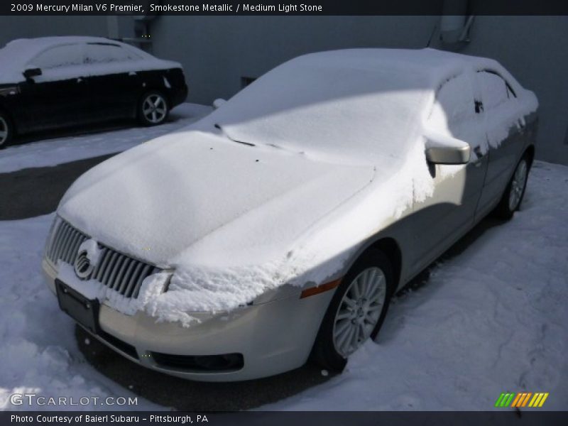 Smokestone Metallic / Medium Light Stone 2009 Mercury Milan V6 Premier