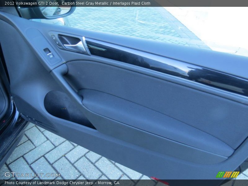 Carbon Steel Gray Metallic / Interlagos Plaid Cloth 2012 Volkswagen GTI 2 Door