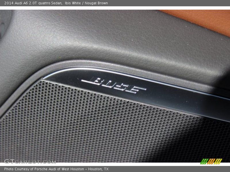 Ibis White / Nougat Brown 2014 Audi A6 2.0T quattro Sedan