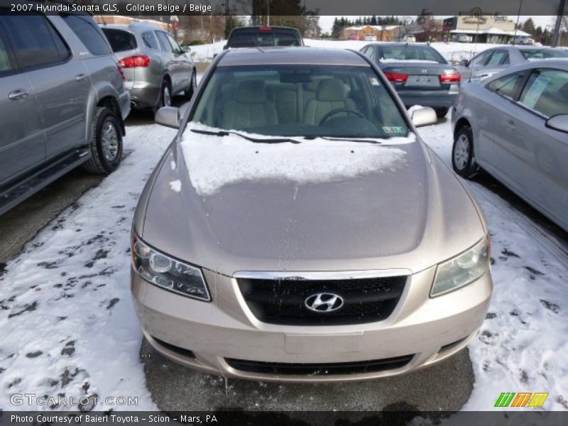 Golden Beige / Beige 2007 Hyundai Sonata GLS