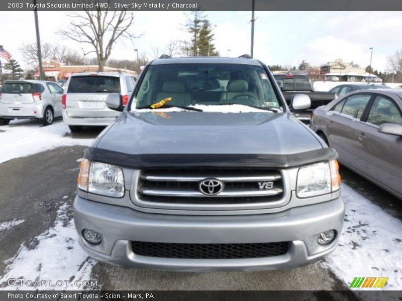 Silver Sky Metallic / Charcoal 2003 Toyota Sequoia Limited 4WD