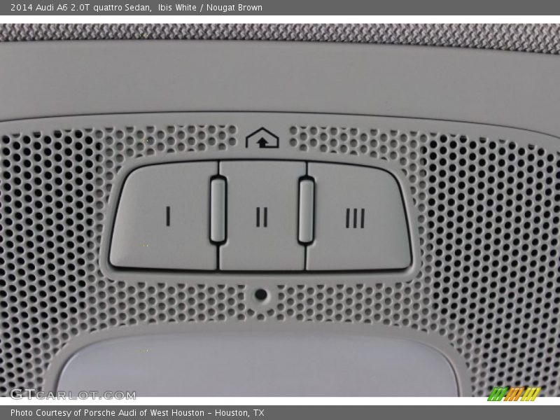 Ibis White / Nougat Brown 2014 Audi A6 2.0T quattro Sedan