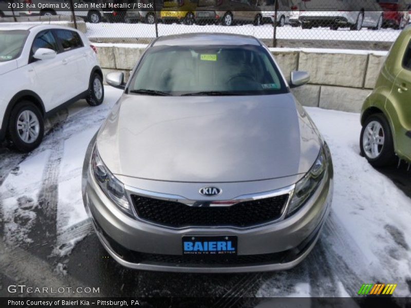 Satin Metal Metallic / Black 2013 Kia Optima LX