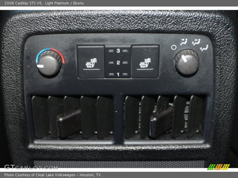 Light Platinum / Ebony 2008 Cadillac STS V6