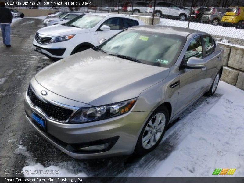 Satin Metal Metallic / Black 2013 Kia Optima LX