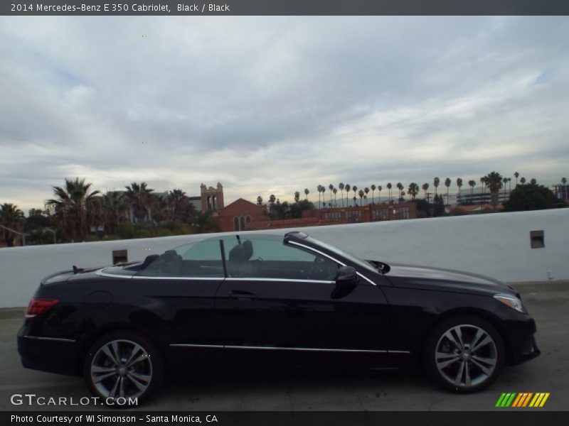 Black / Black 2014 Mercedes-Benz E 350 Cabriolet