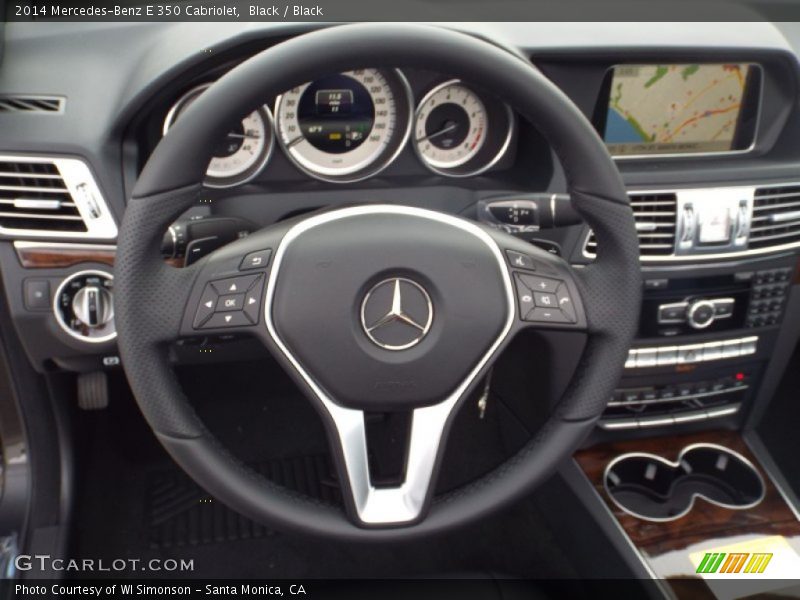 Black / Black 2014 Mercedes-Benz E 350 Cabriolet