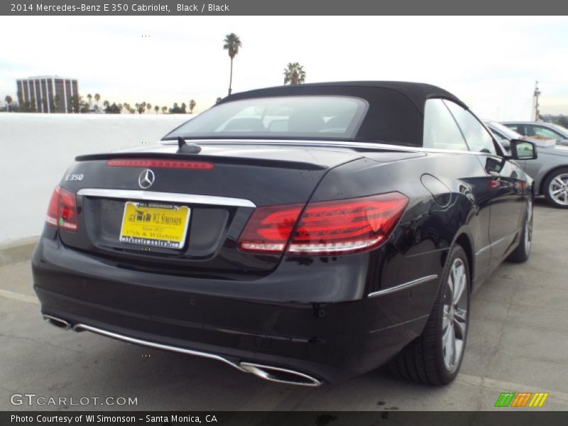 Black / Black 2014 Mercedes-Benz E 350 Cabriolet