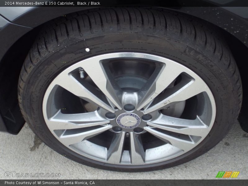 Black / Black 2014 Mercedes-Benz E 350 Cabriolet