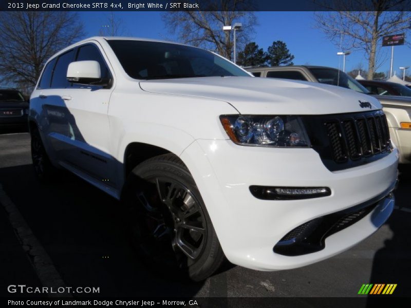 Bright White / SRT Black 2013 Jeep Grand Cherokee SRT8 4x4