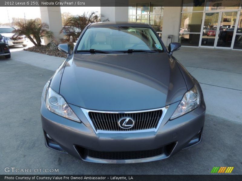 Nebula Gray Pearl / Ecru 2012 Lexus IS 250