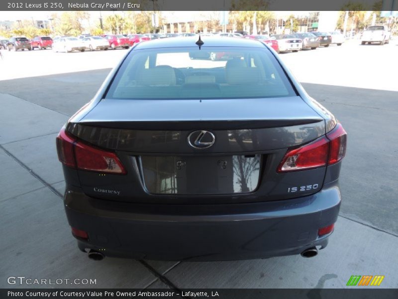 Nebula Gray Pearl / Ecru 2012 Lexus IS 250
