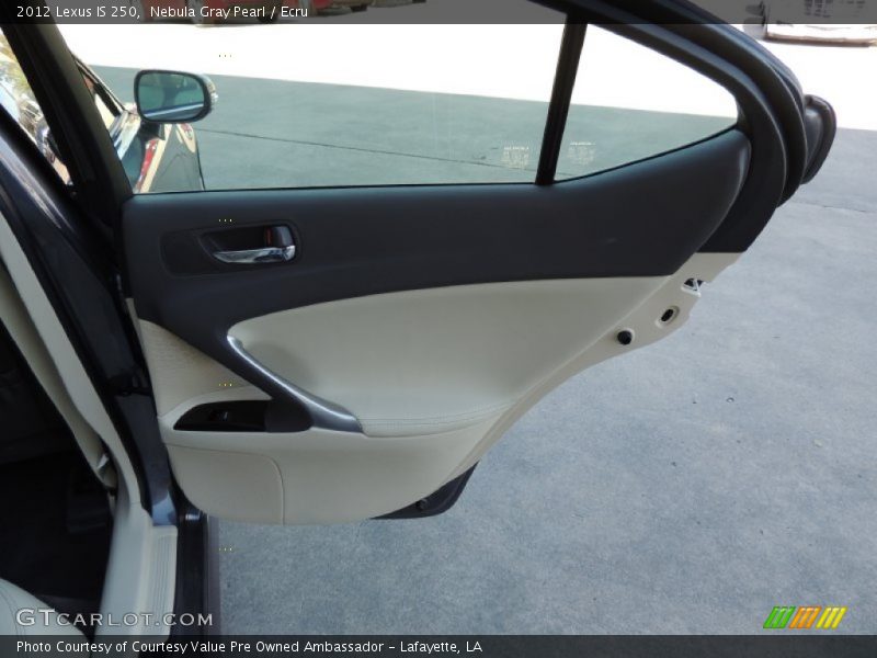 Nebula Gray Pearl / Ecru 2012 Lexus IS 250