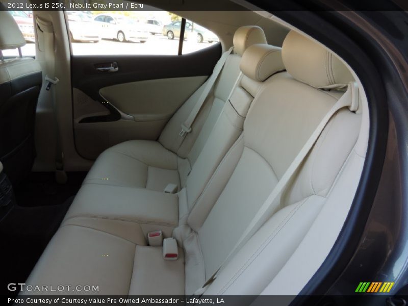 Nebula Gray Pearl / Ecru 2012 Lexus IS 250