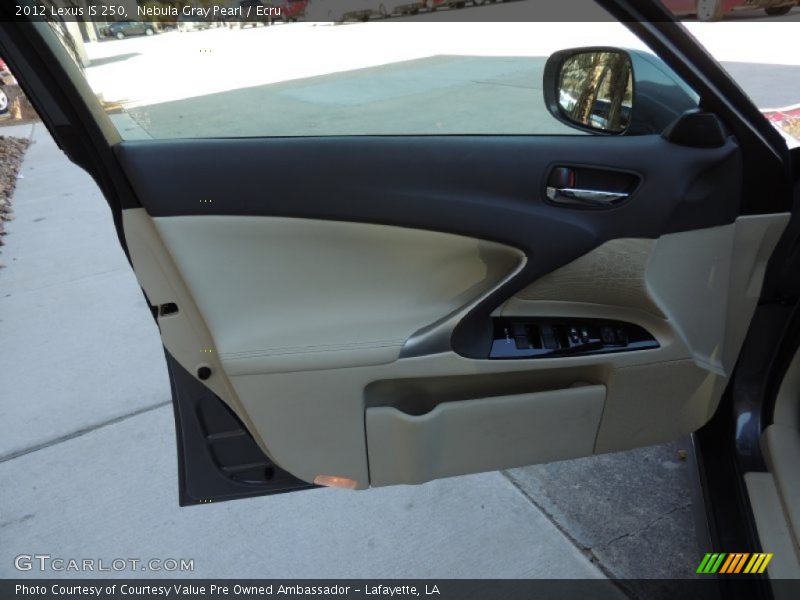 Nebula Gray Pearl / Ecru 2012 Lexus IS 250
