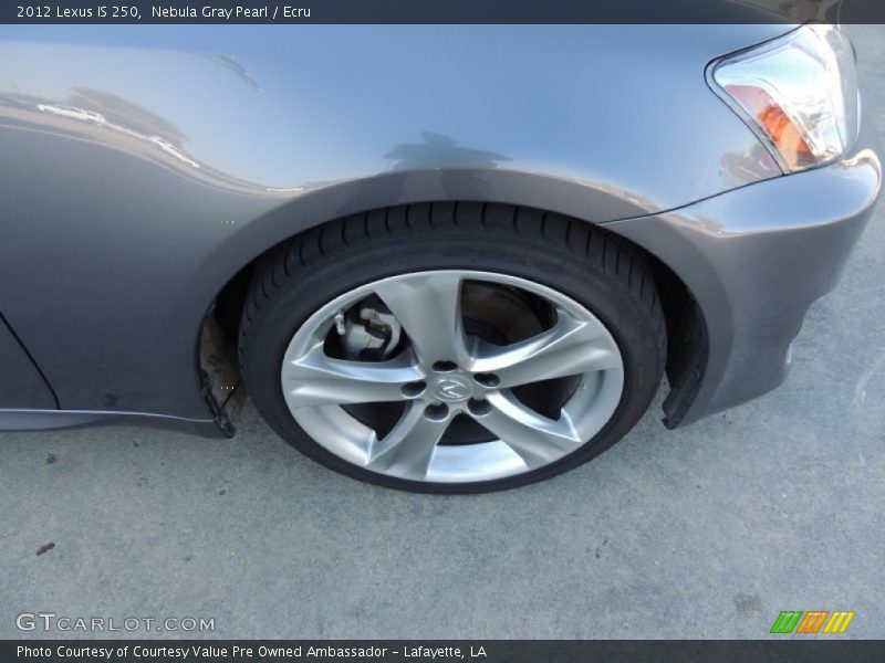 Nebula Gray Pearl / Ecru 2012 Lexus IS 250