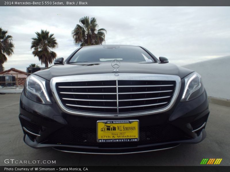 Black / Black 2014 Mercedes-Benz S 550 Sedan