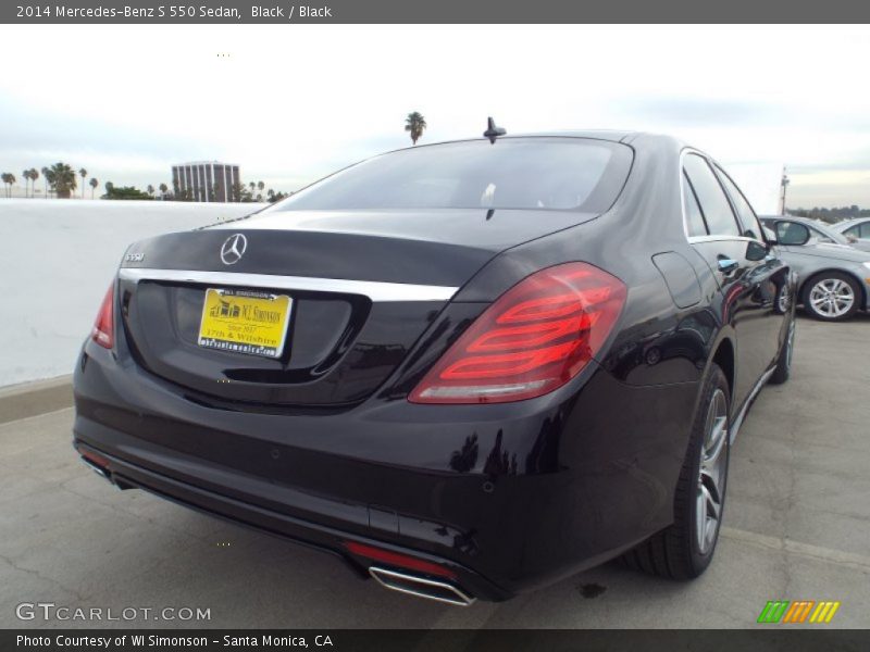 Black / Black 2014 Mercedes-Benz S 550 Sedan