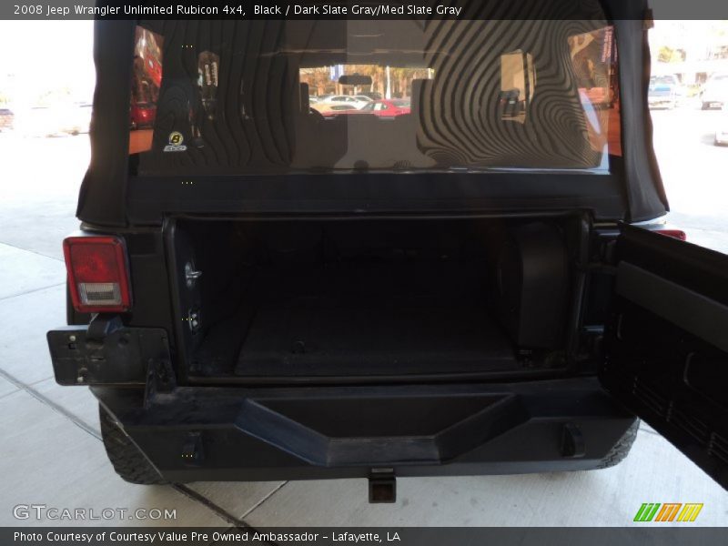 Black / Dark Slate Gray/Med Slate Gray 2008 Jeep Wrangler Unlimited Rubicon 4x4