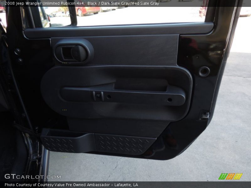 Black / Dark Slate Gray/Med Slate Gray 2008 Jeep Wrangler Unlimited Rubicon 4x4