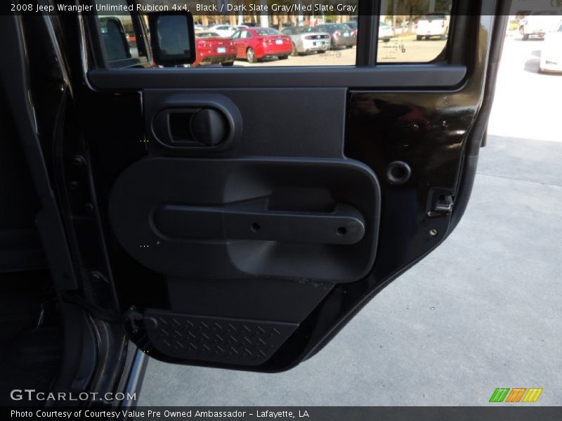 Black / Dark Slate Gray/Med Slate Gray 2008 Jeep Wrangler Unlimited Rubicon 4x4