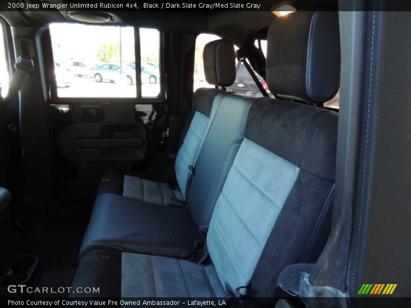 Black / Dark Slate Gray/Med Slate Gray 2008 Jeep Wrangler Unlimited Rubicon 4x4