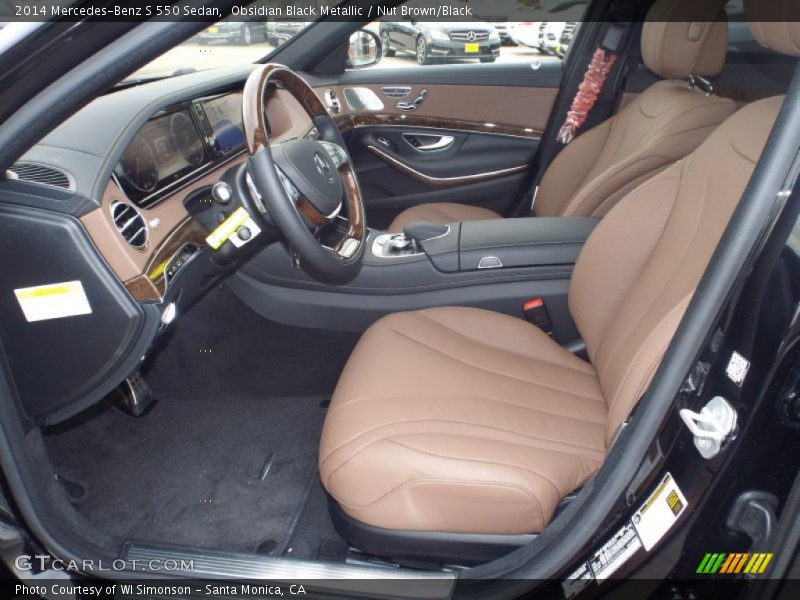  2014 S 550 Sedan Nut Brown/Black Interior
