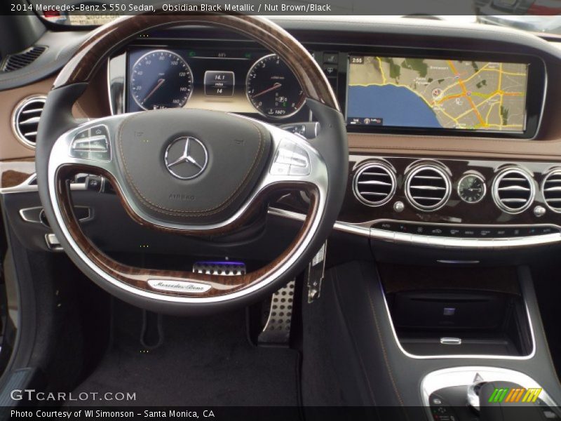 Dashboard of 2014 S 550 Sedan