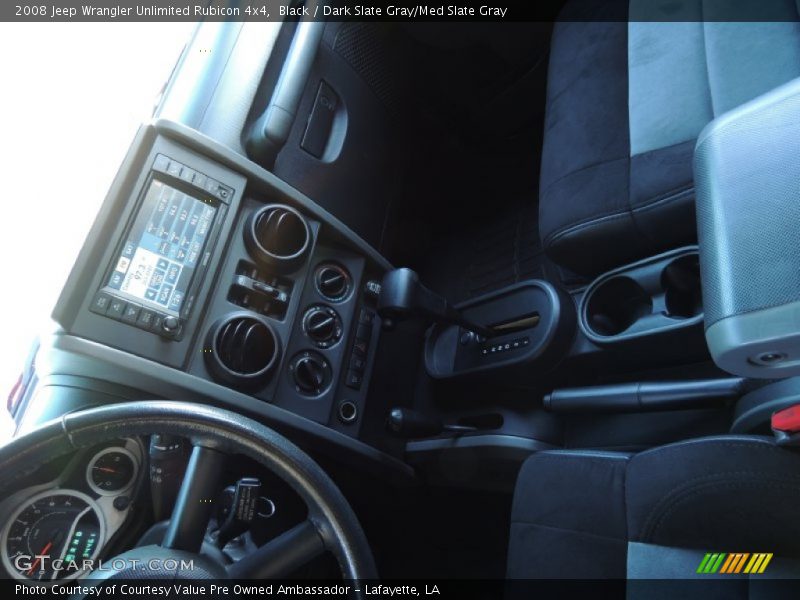 Black / Dark Slate Gray/Med Slate Gray 2008 Jeep Wrangler Unlimited Rubicon 4x4