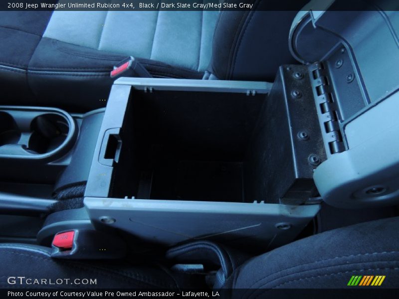 Black / Dark Slate Gray/Med Slate Gray 2008 Jeep Wrangler Unlimited Rubicon 4x4