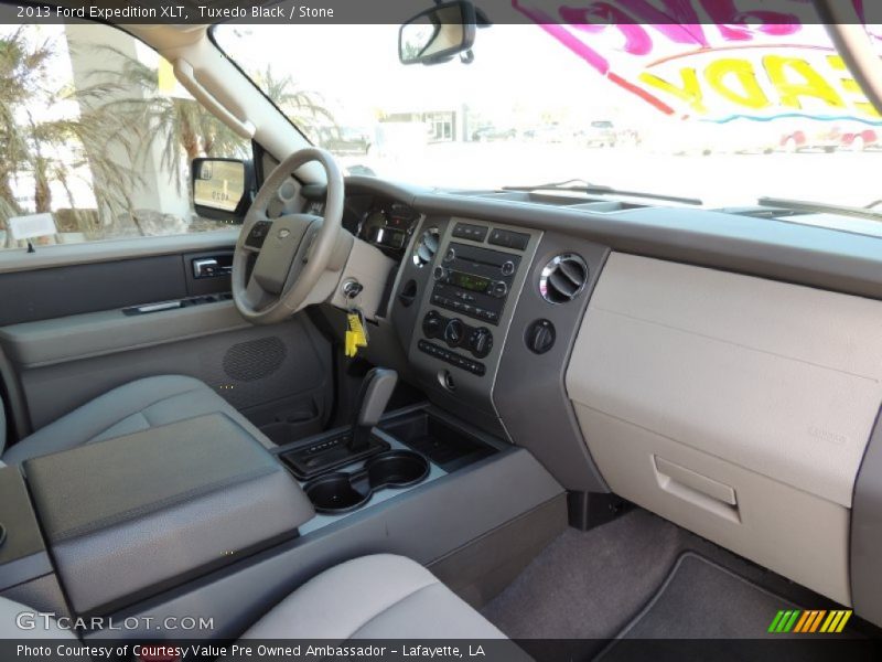 Tuxedo Black / Stone 2013 Ford Expedition XLT
