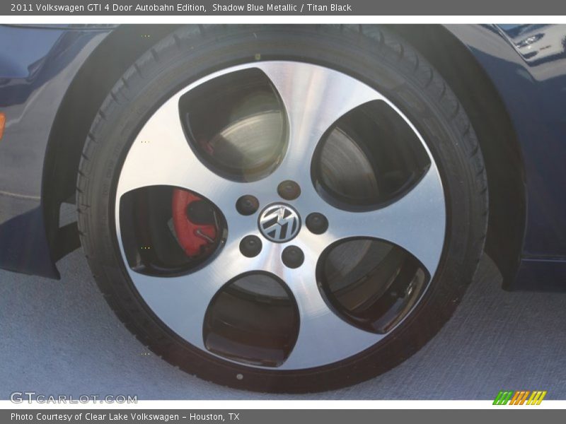 Shadow Blue Metallic / Titan Black 2011 Volkswagen GTI 4 Door Autobahn Edition