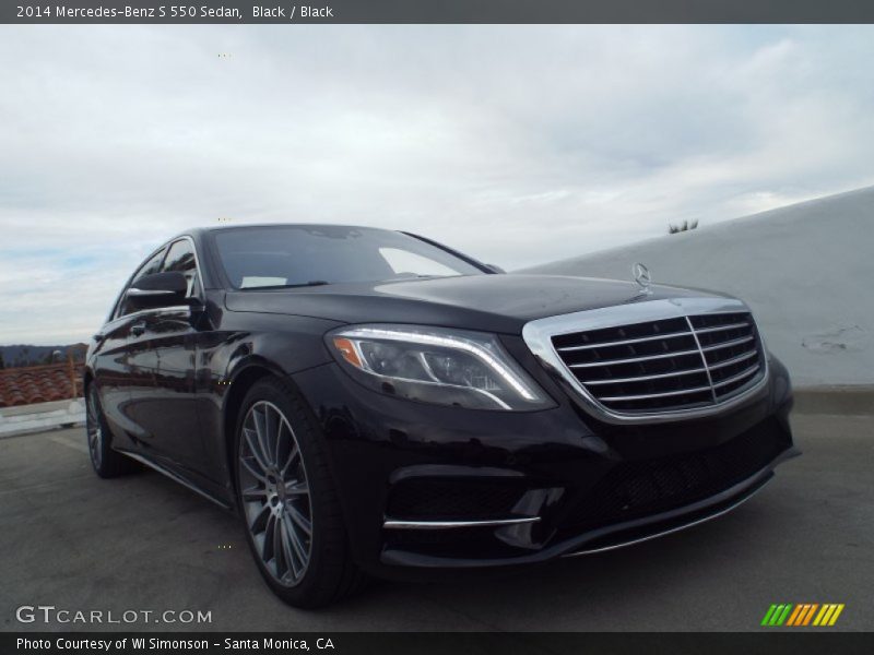 Black / Black 2014 Mercedes-Benz S 550 Sedan