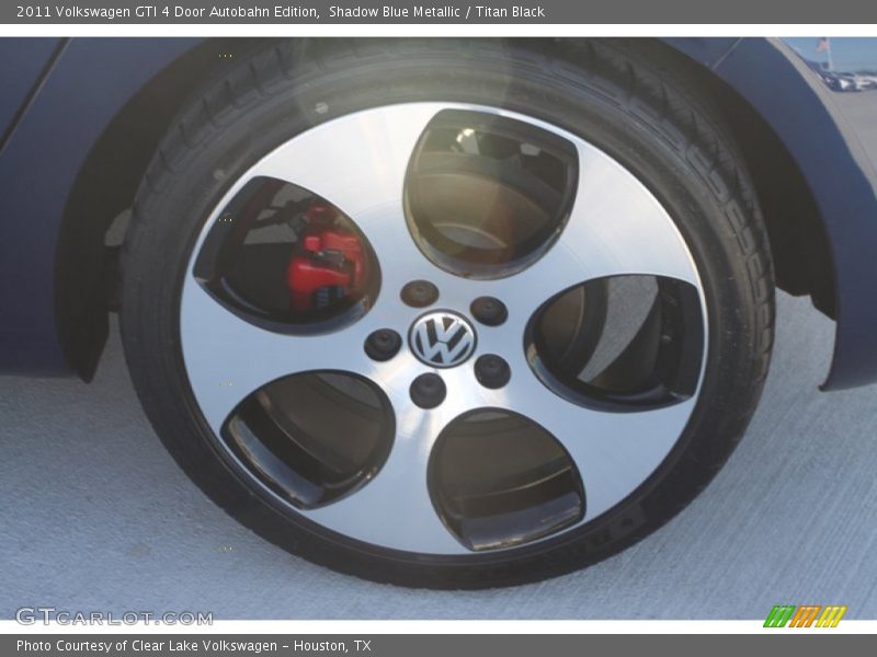 Shadow Blue Metallic / Titan Black 2011 Volkswagen GTI 4 Door Autobahn Edition