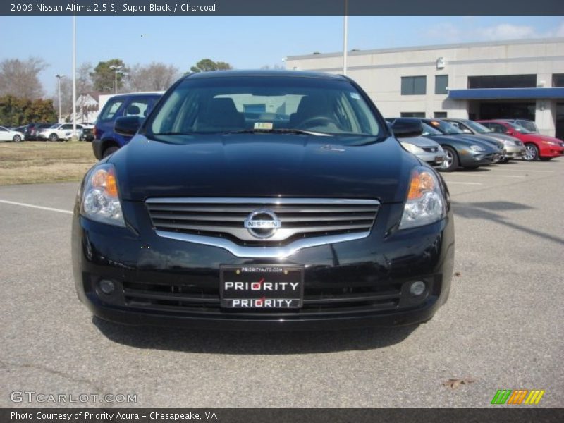 Super Black / Charcoal 2009 Nissan Altima 2.5 S