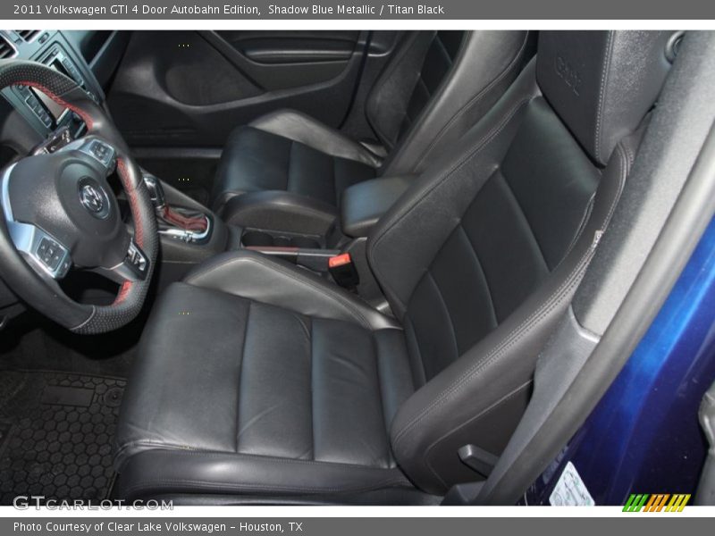 Shadow Blue Metallic / Titan Black 2011 Volkswagen GTI 4 Door Autobahn Edition