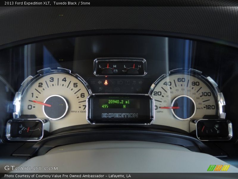 Tuxedo Black / Stone 2013 Ford Expedition XLT