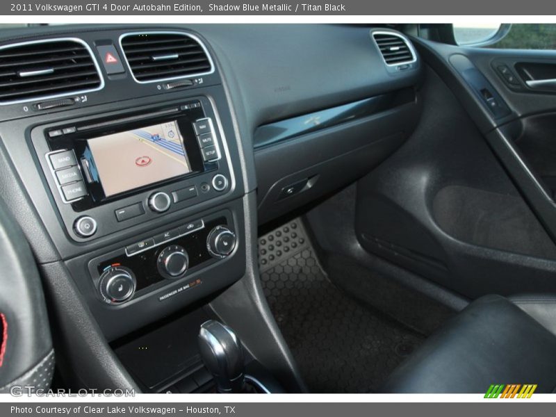Shadow Blue Metallic / Titan Black 2011 Volkswagen GTI 4 Door Autobahn Edition