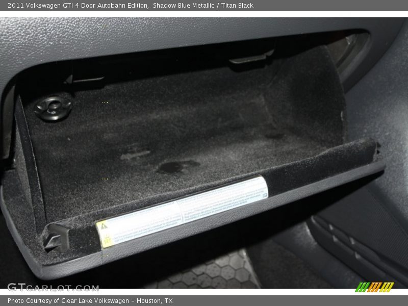 Shadow Blue Metallic / Titan Black 2011 Volkswagen GTI 4 Door Autobahn Edition