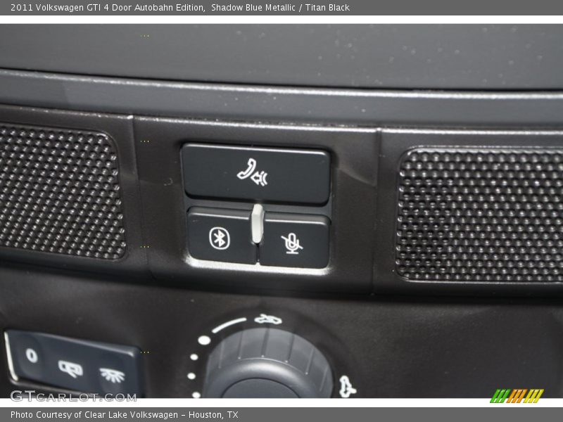 Shadow Blue Metallic / Titan Black 2011 Volkswagen GTI 4 Door Autobahn Edition